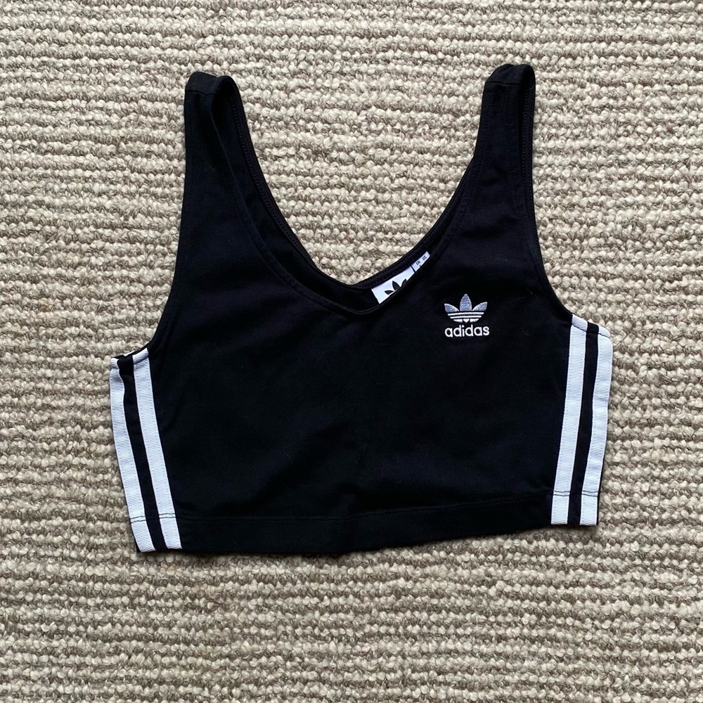 cute adidas crop top!